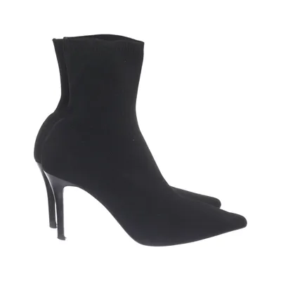 Heeled boots (Black) from Mango
