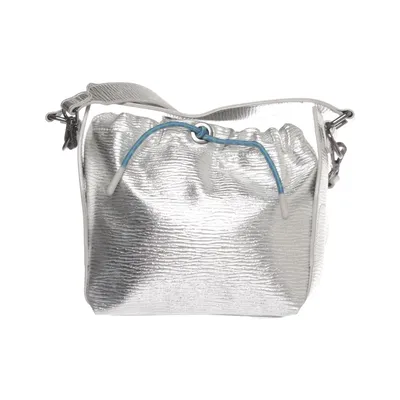Shoulder-bag (Silver) from Hvisk Polyurethane, Recycled polyester