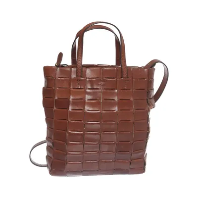 Schoudertas (Bruin) van Massimo Dutti Leer