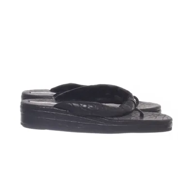 Teenslippers (Zwart) van & Other Stories Leer