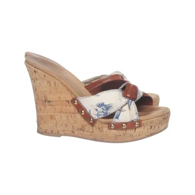 Chaussure compensées (Marron, Bleu, Blanc) de Miss Sixty Cuir