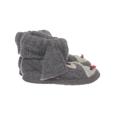 Baby booties (Gray, Multicolored) from Haflinger Wool