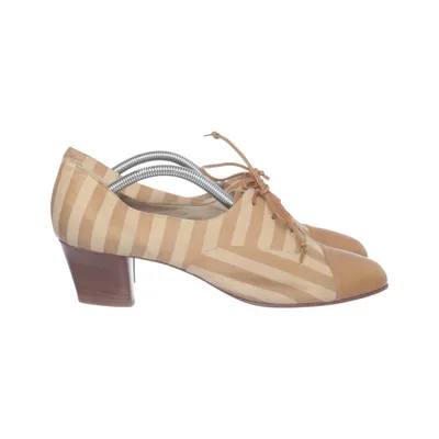 Heeled boots (Beige, Brown) from Maripe Leather