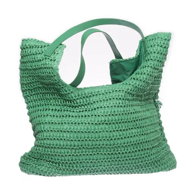 Strandväska (Grön) från H&M Polyester, Polyuretan