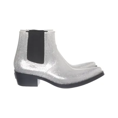 Bottines Chelsea (Argent, Noir) de Colors of California Cuir