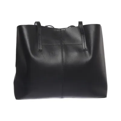 Sac à main (Noir) de Zign Coton, Cuir