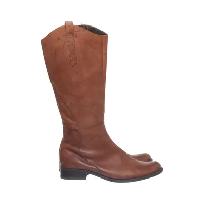 Bottes (Marron) de Caprice Cuir, Polyester