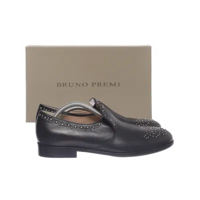 Loafers (Zwart) van Bruno Premi Leer