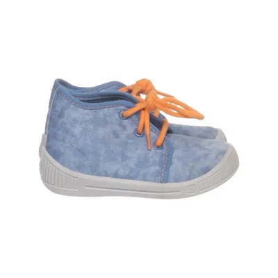Canvas schoenen (Blauw, Oranje) van Superfit Katoen