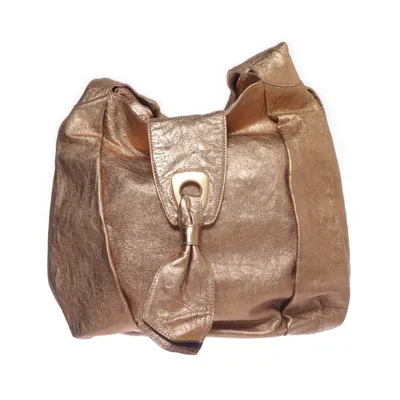 Handväska (Guldfärgad) från MaxMara Skinn