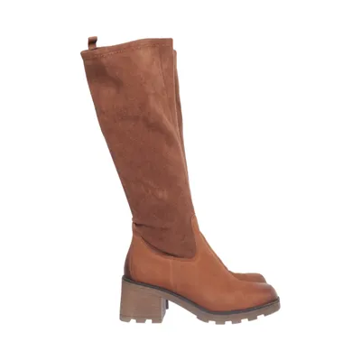 Bottes (Marron) de Caprice Cuir