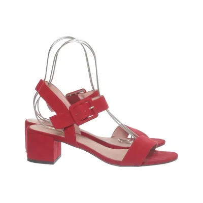 High heel sandals (Red) from Carolina Boix Leather
