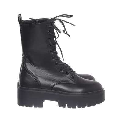 Laced boots (Black) from Primark