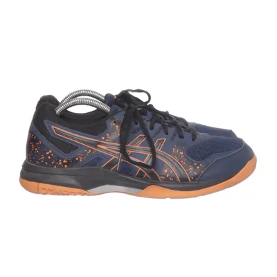 Trainingsschoenen (Blauw, Oranje, Zwart) van Asics Imitatieleer