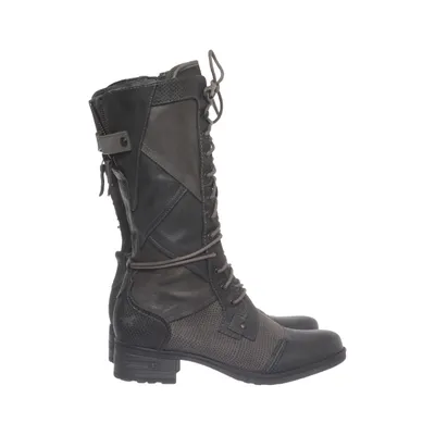 Schnürstiefel (Grau) von Mustang True Denim