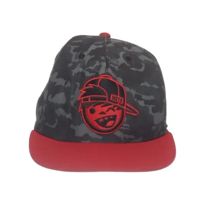 Honkbalpet (Zwart, Rood, Grijs) van Neff Katoen, Polyester