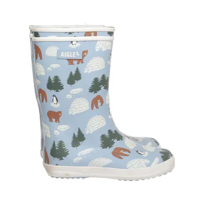 Regenlaarzen (Blauw, Meerkleurig) van Aigle