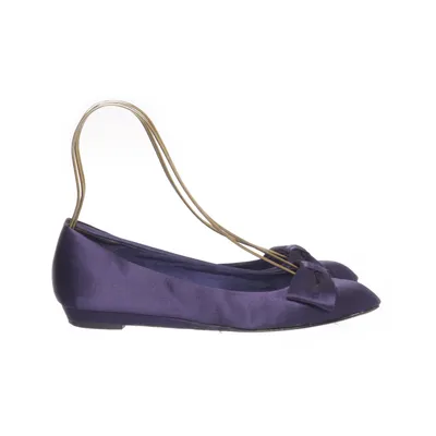 Ballet flats (Purple) from Ann Taylor Loft Leather