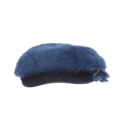 Kleppet (Blauw, Zwart) Acryl, Angora