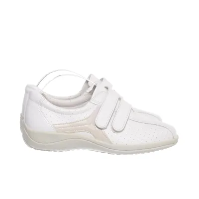 Promenadskor (Vit, Beige) från Aco Skinn