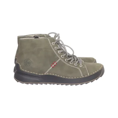 Laced boots (Green) from Rieker