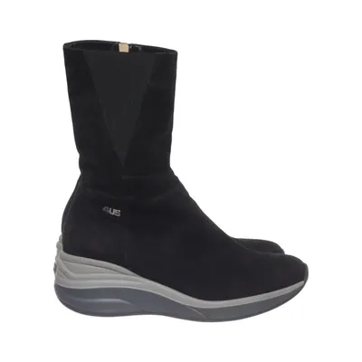 Bottes (Noir, Gris) de Fornarina Cuir