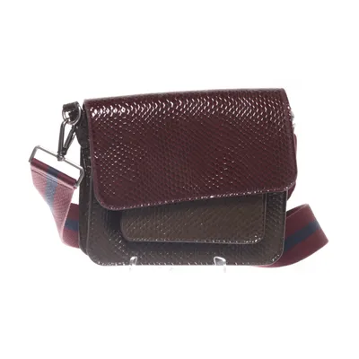 Axelremsväska (Röd, Flerfärgad) från Hvisk Skinnimitation