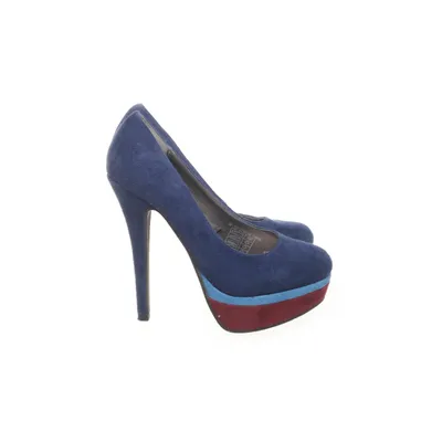 Hoge hakken (Blauw, Rood) van Claudia Ghizzani