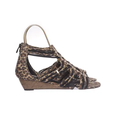 Sandales gladiateur (Marron, Noir) de DinSko