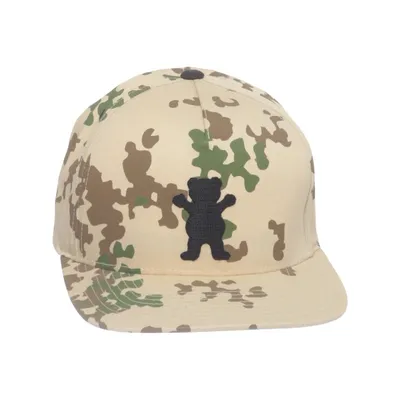 Baseball cap (Beige, Multicolored) from Grizzly Cotton