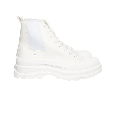Bottes à lacets (Blanc) de Gaia