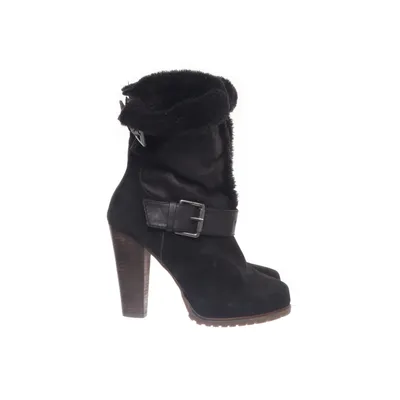 Heeled boots (Black) from Smh Shoes Unlimited