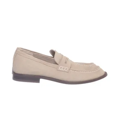 Loafers (Beige) från Zara Skinn, Mocka