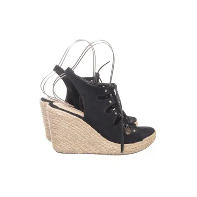 Wedges (Black, Beige) from JustFab