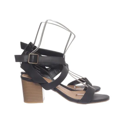High heel sandals (Black) from Shiekh