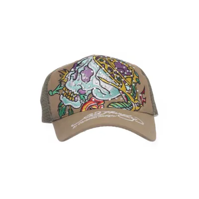 Truckerkeps (Grön) från Ed Hardy