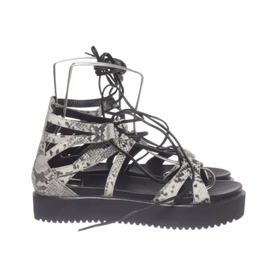 Sandaler (Svart, Vit) från Manfield