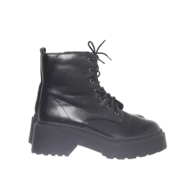 Snørestøvler (Sort) fra NLY Shoes Kunstlæder