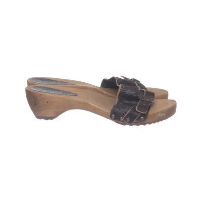 Sabots (Noir, Marron) de Sanita