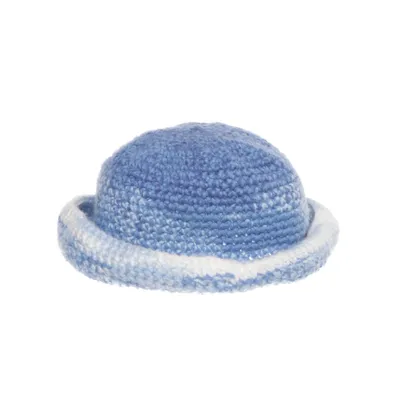 Cloche hoed (Blauw, Meerkleurig)