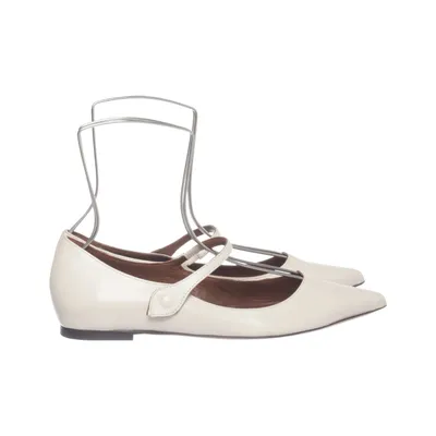 Ballerines (Blanc) de Anonymous Copenhagen Cuir