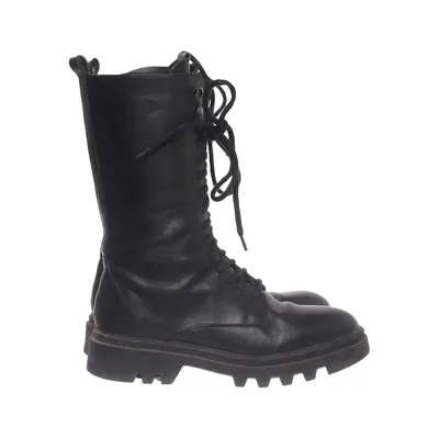 Schnürstiefel (Schwarz) von Massimo Dutti