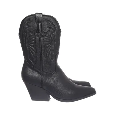 Bottes de cow-boy (Noir) de Oxmox Cuir