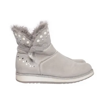 Ankle boots (Gray) from Marco Tozzi