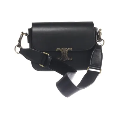 Umhängetasche (Schwarz) von Prodotto Artigianale Leder