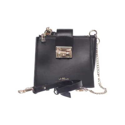 Axelremsväska (Svart) från La Bella