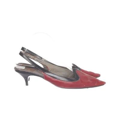 Mules (Rouge, Noir) de Brava Cuir