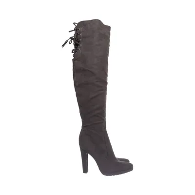 Bottes (Gris) de Catwalk Cuir
