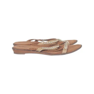 Pantoletten (Braun, Gold) von Tamaris