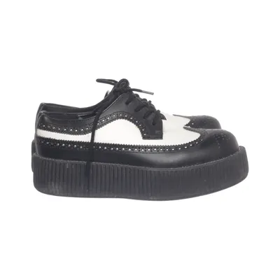 Brogues (Black, White) from T.U.K Polyurethane